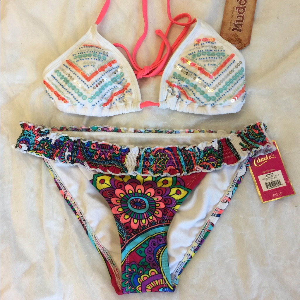 Bikini Top & Bottom Nwt Size Xs